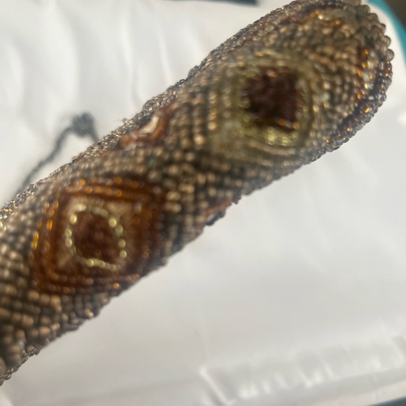 Santi beaded clutch Clutch - Brown and Gold - Picture 6 of 11